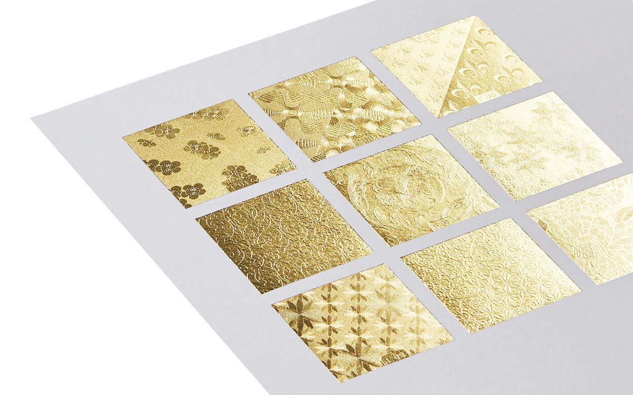 Gold Foil Embossing Seals 40 Count 